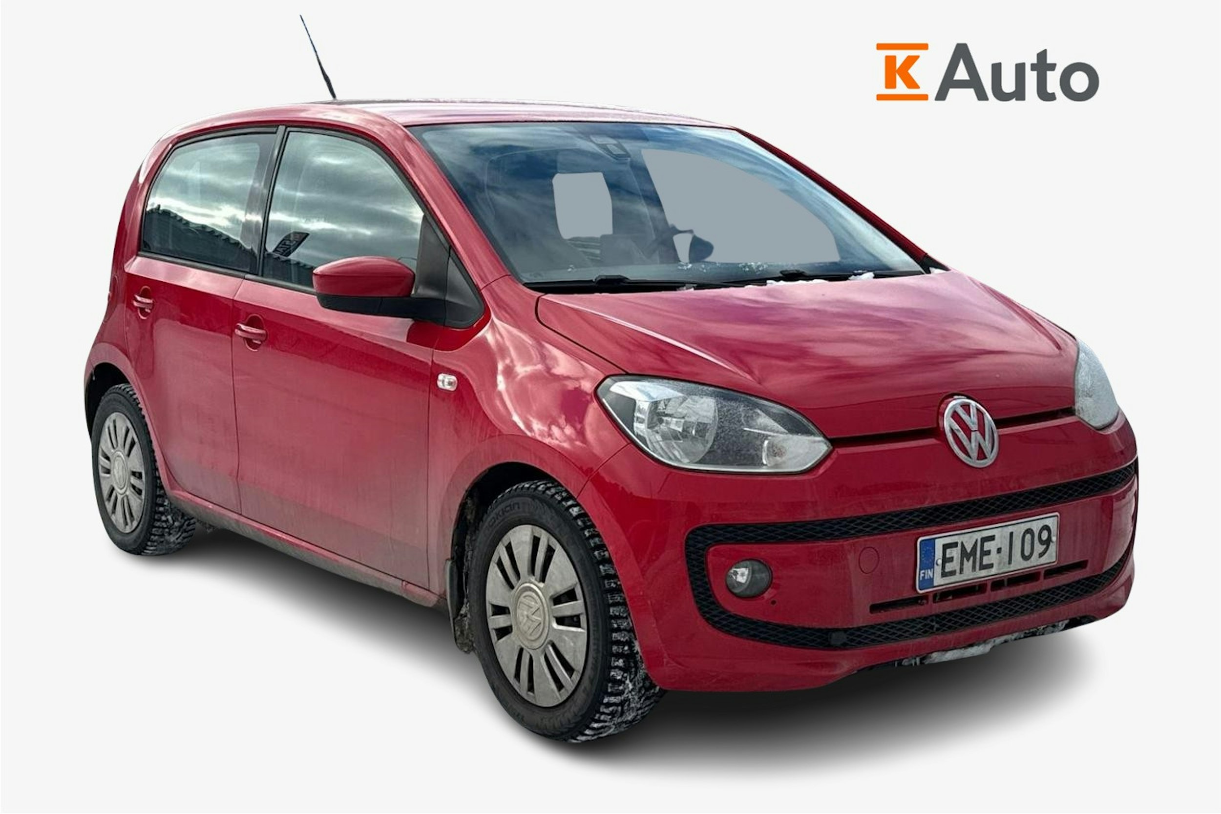 punainen Volkswagen up! 2013 kuva 2.