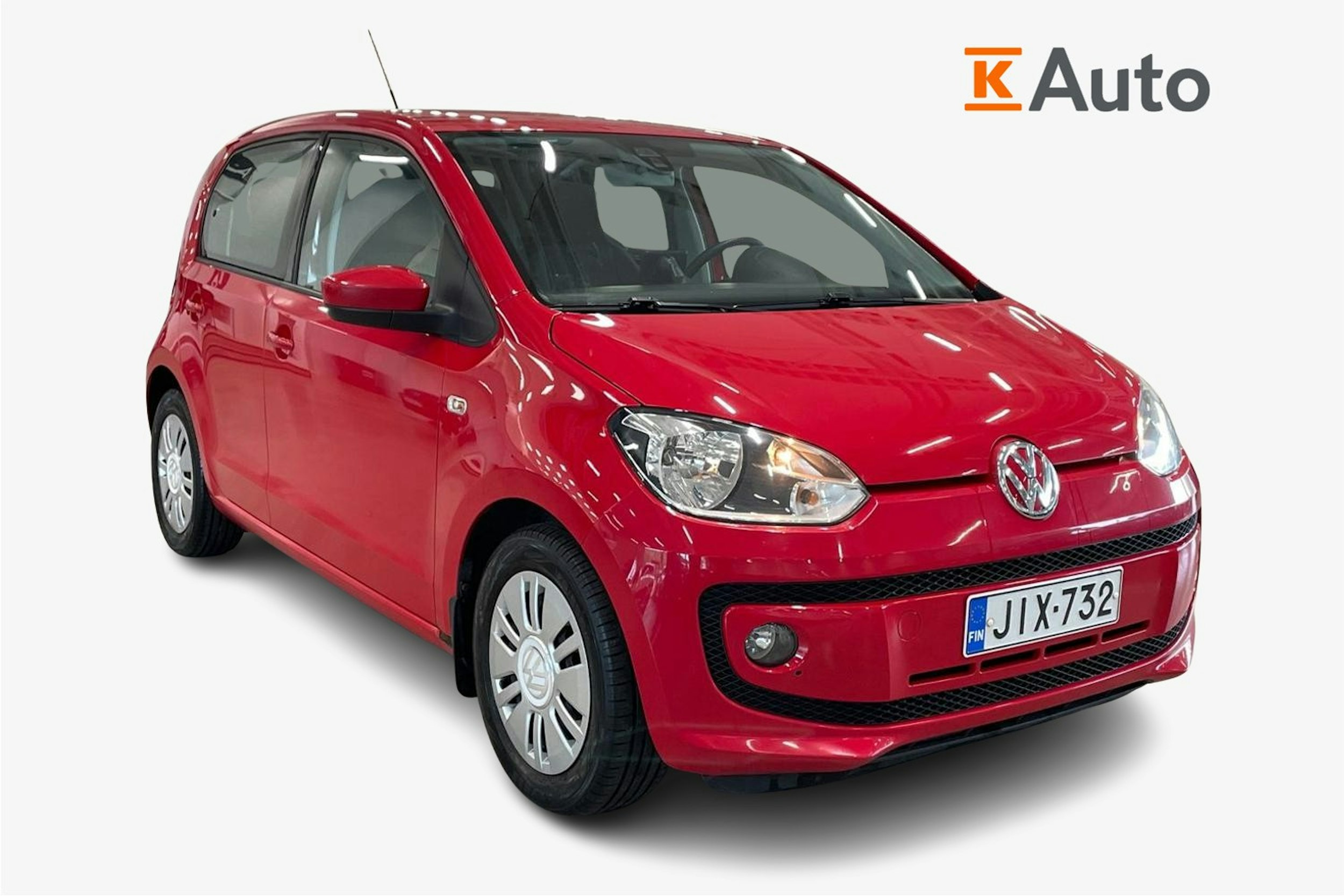 punainen Volkswagen up! 2013 kuva 1.