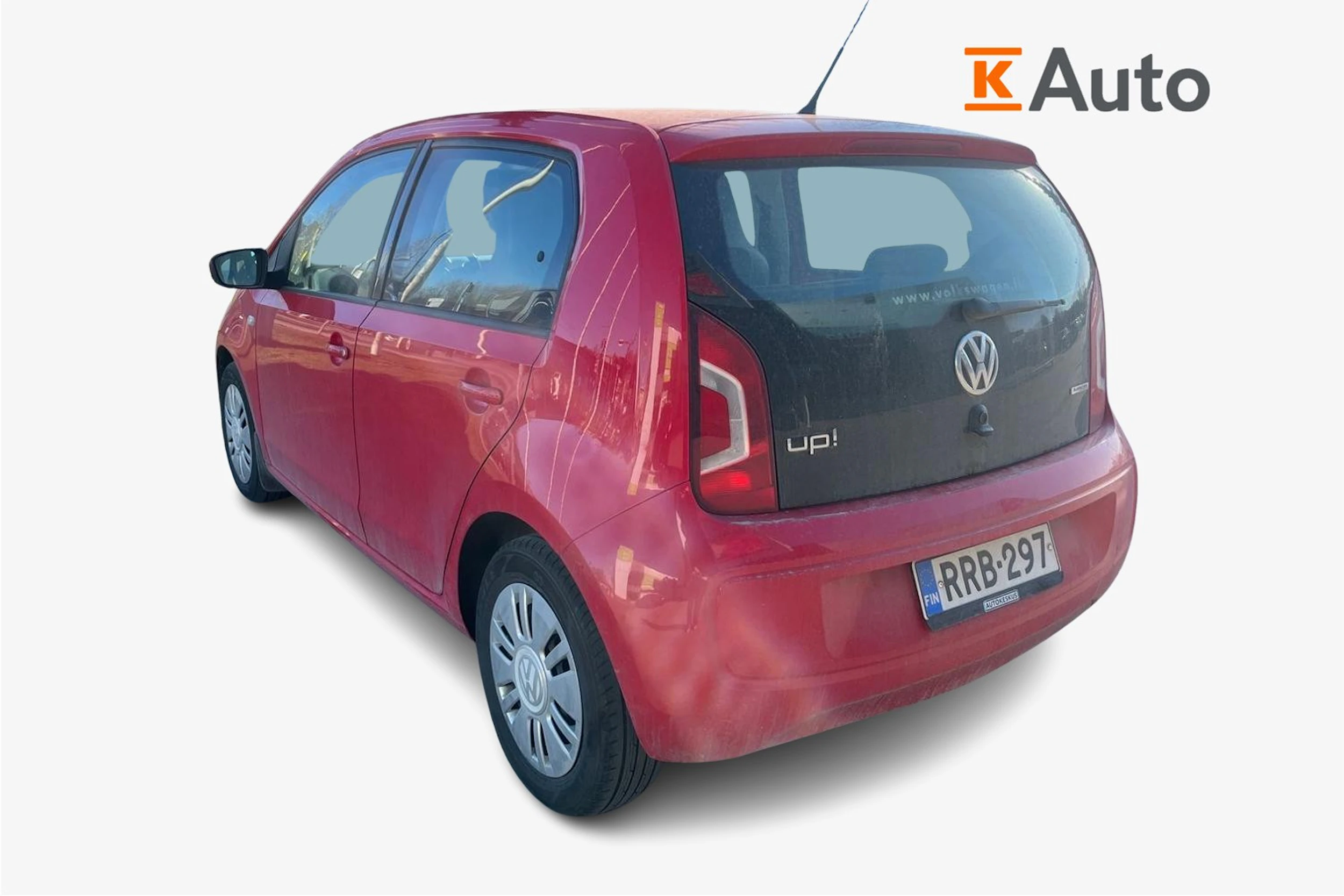 Punainen Volkswagen up! 2013 kuva 2.