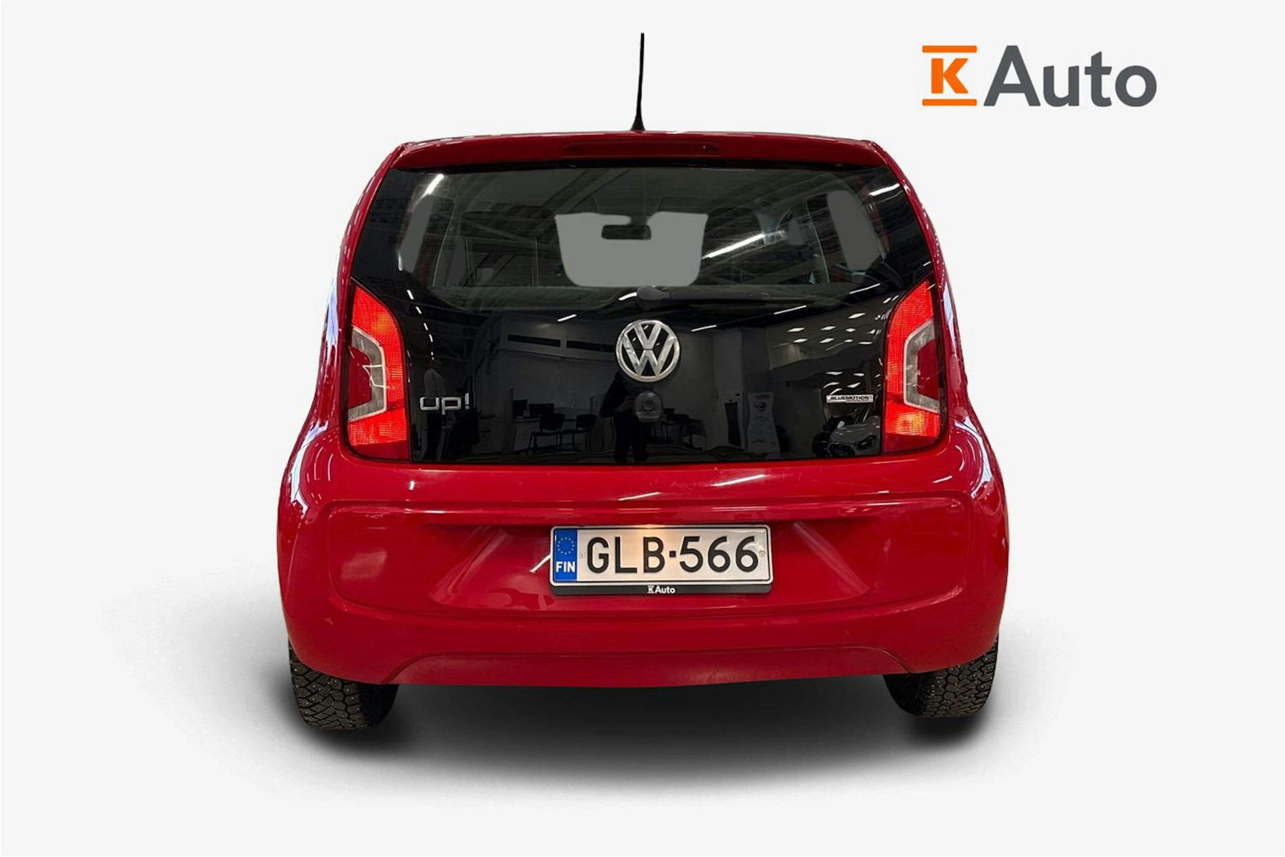 punainen Volkswagen up! 2014 kuva 3.