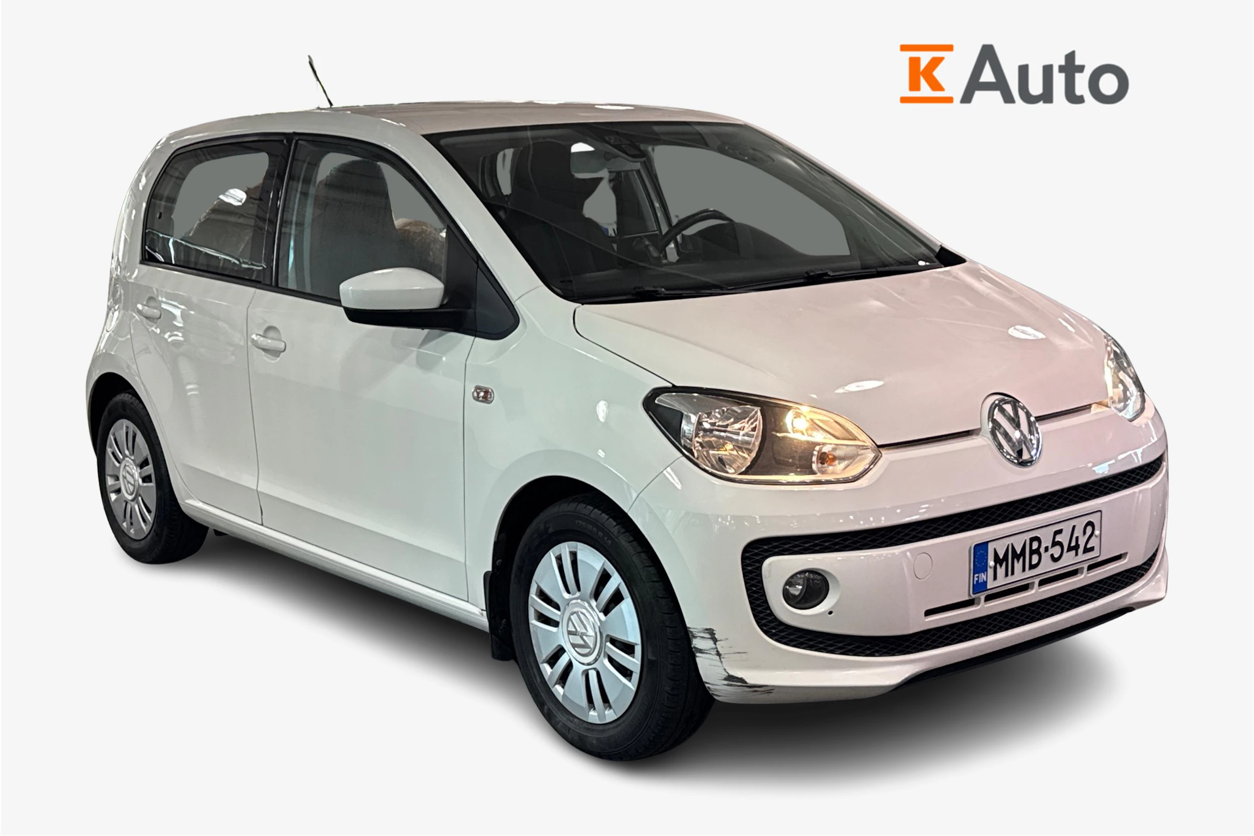 valkoinen Volkswagen up! 2015 kuva 1.