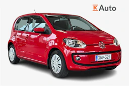 Punainen Volkswagen up! 2015 kuva 1.