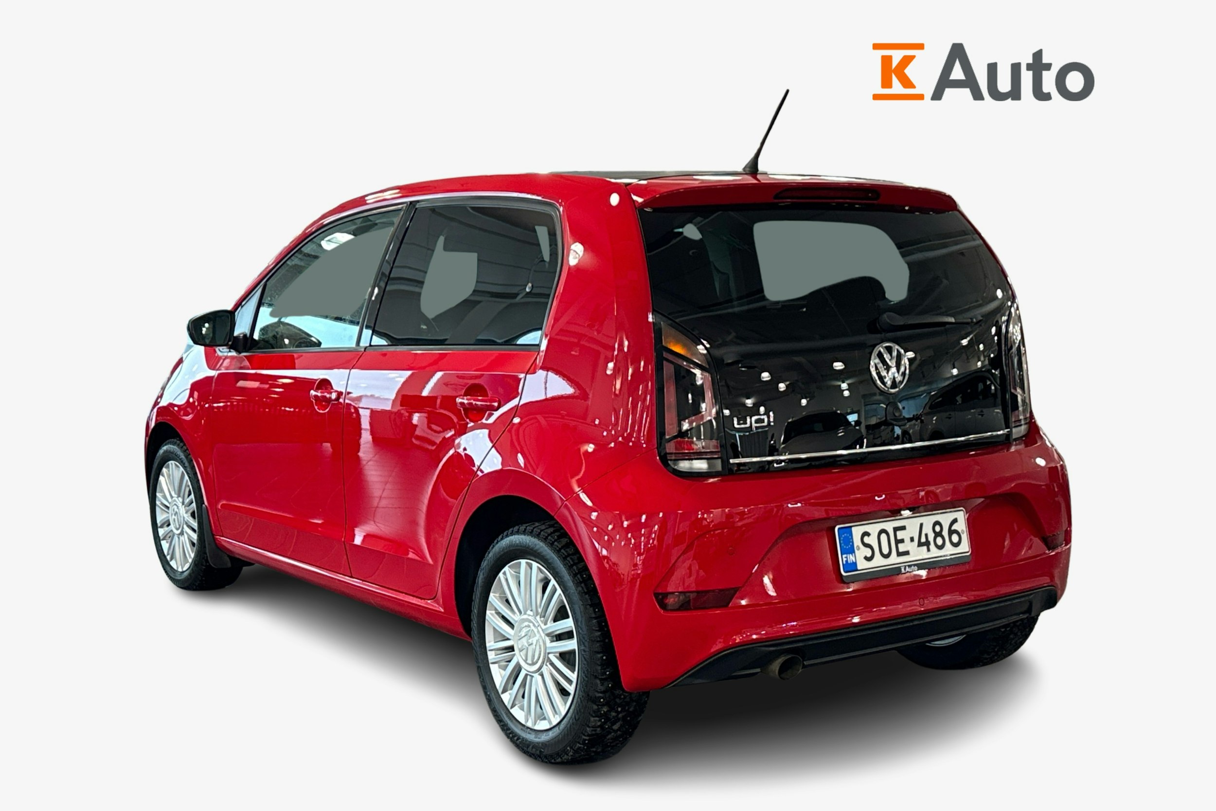 punainen Volkswagen up! 2018 kuva 2.