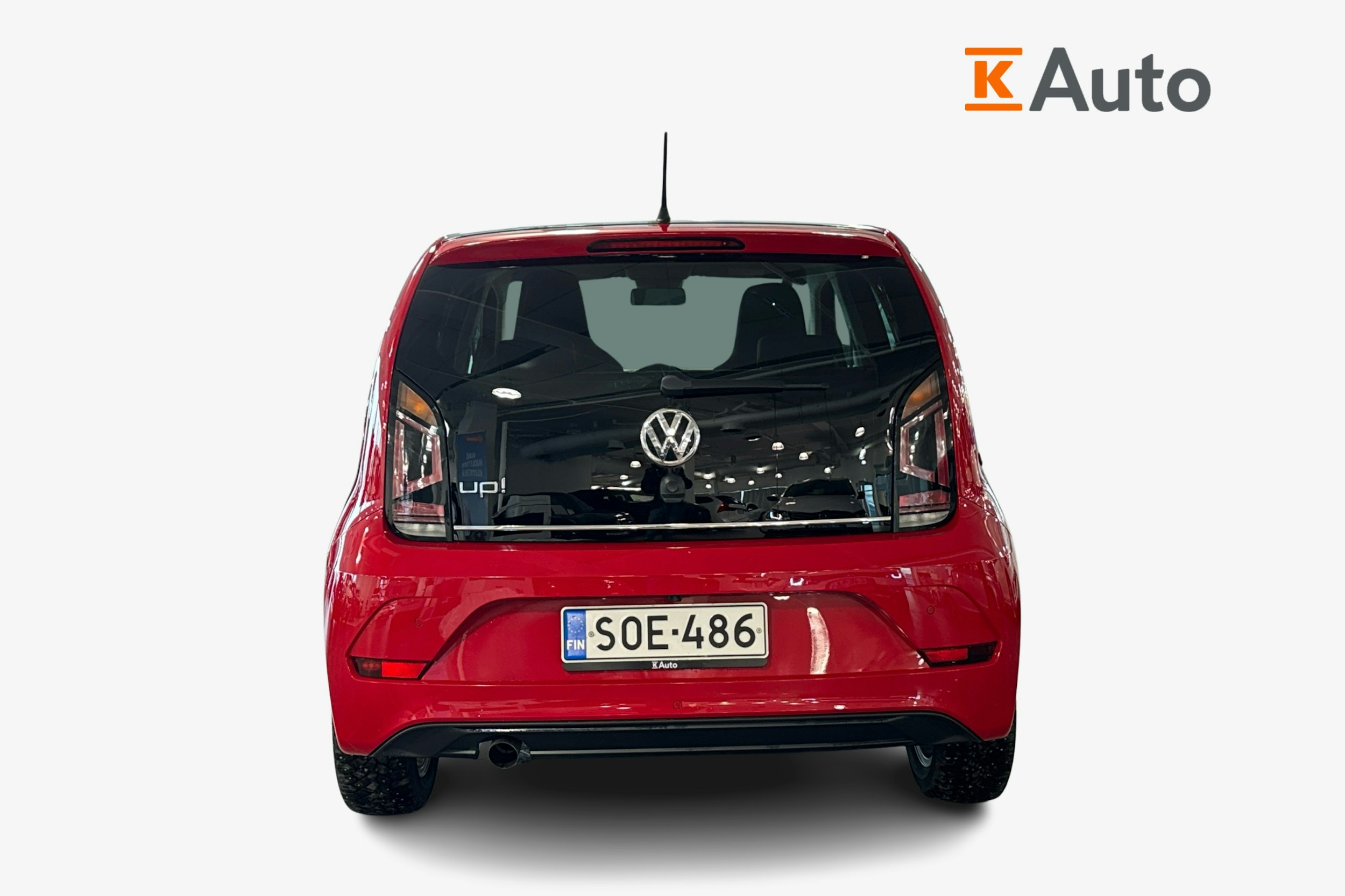 punainen Volkswagen up! 2018 kuva 3.