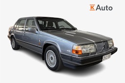 harmaa Volvo 960 1992 kuva 1.