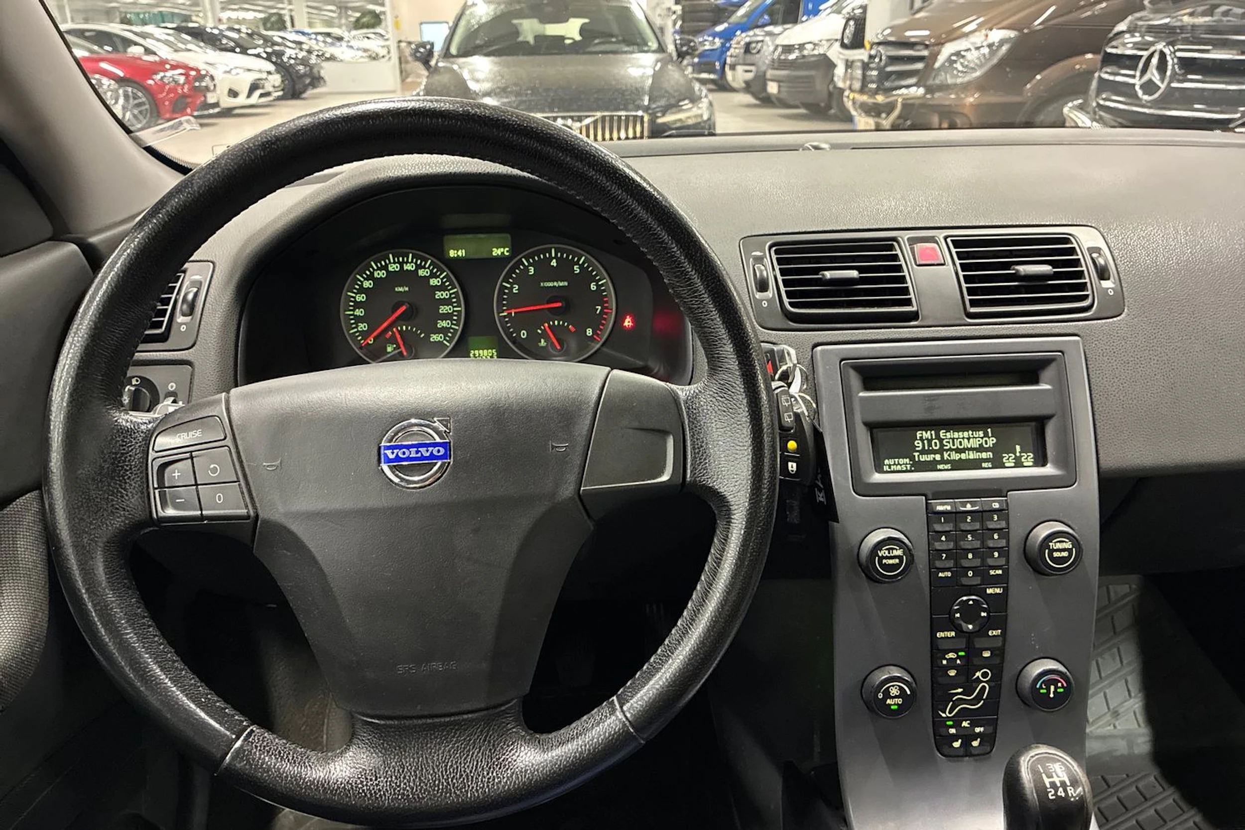sininen Volvo C30 2007 kuva 11.