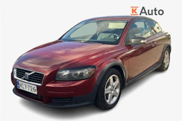 punainen Volvo C30 2008 kuva 1.