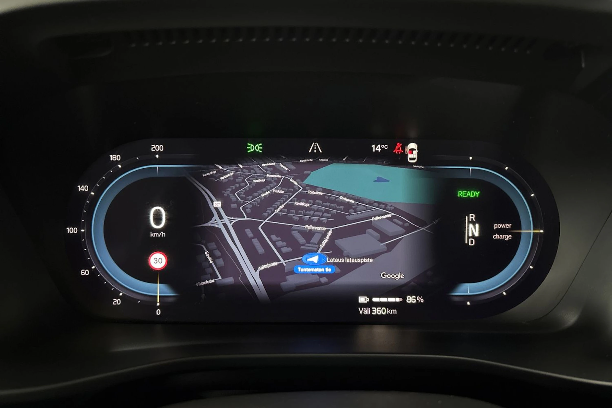 Musta Volvo C40 2023 kuva 12.