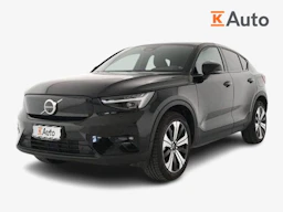 musta Volvo C40 2022 kuva 1.