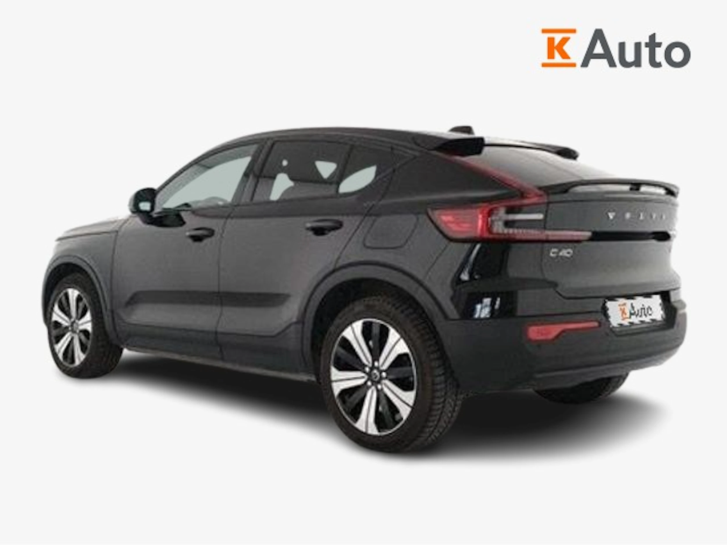 musta Volvo C40 2022 kuva 2.