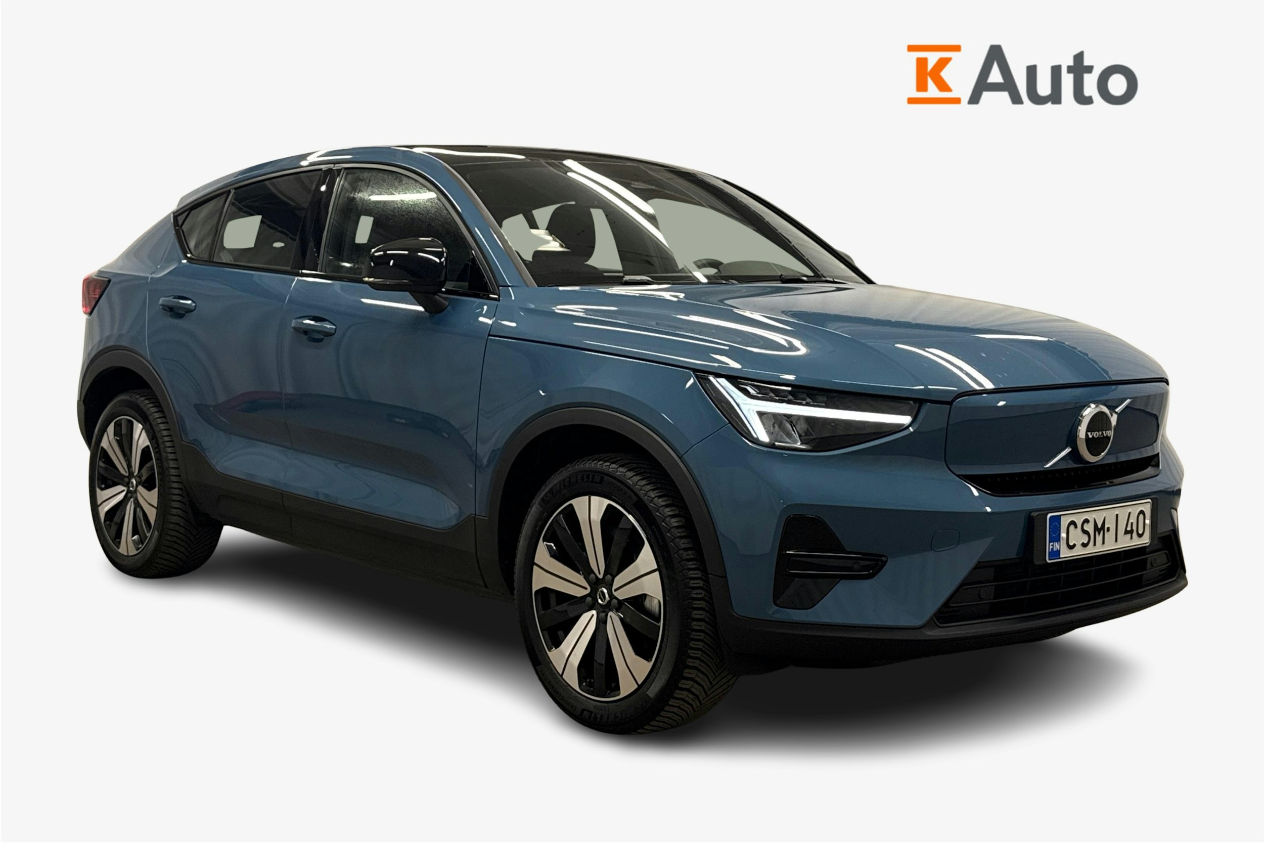 sininen Volvo C40 2022 kuva 1.