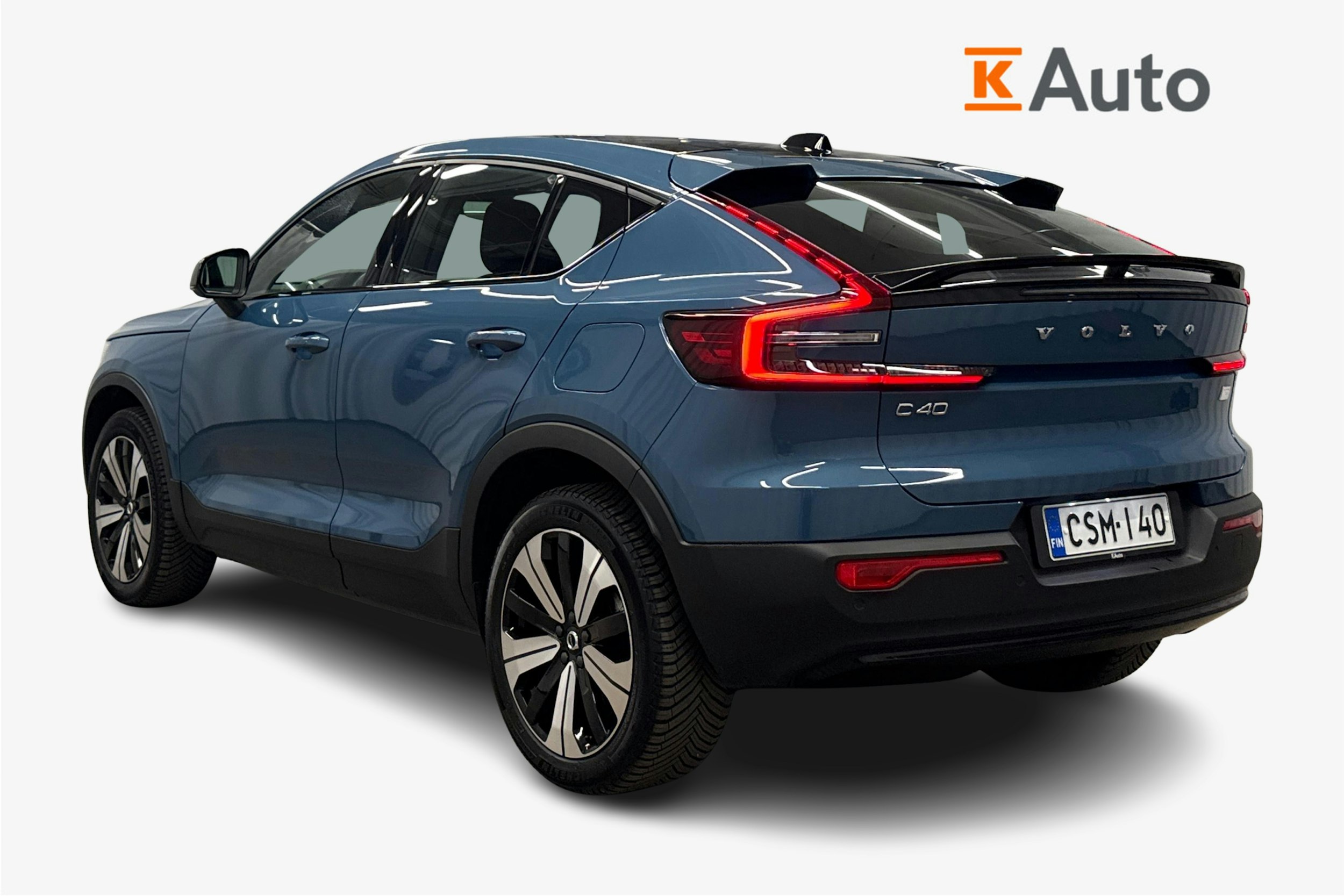 sininen Volvo C40 2022 kuva 2.