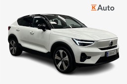 valkoinen Volvo C40 2022 kuva 1.