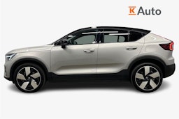 harmaa Volvo C40 2022 kuva 5.