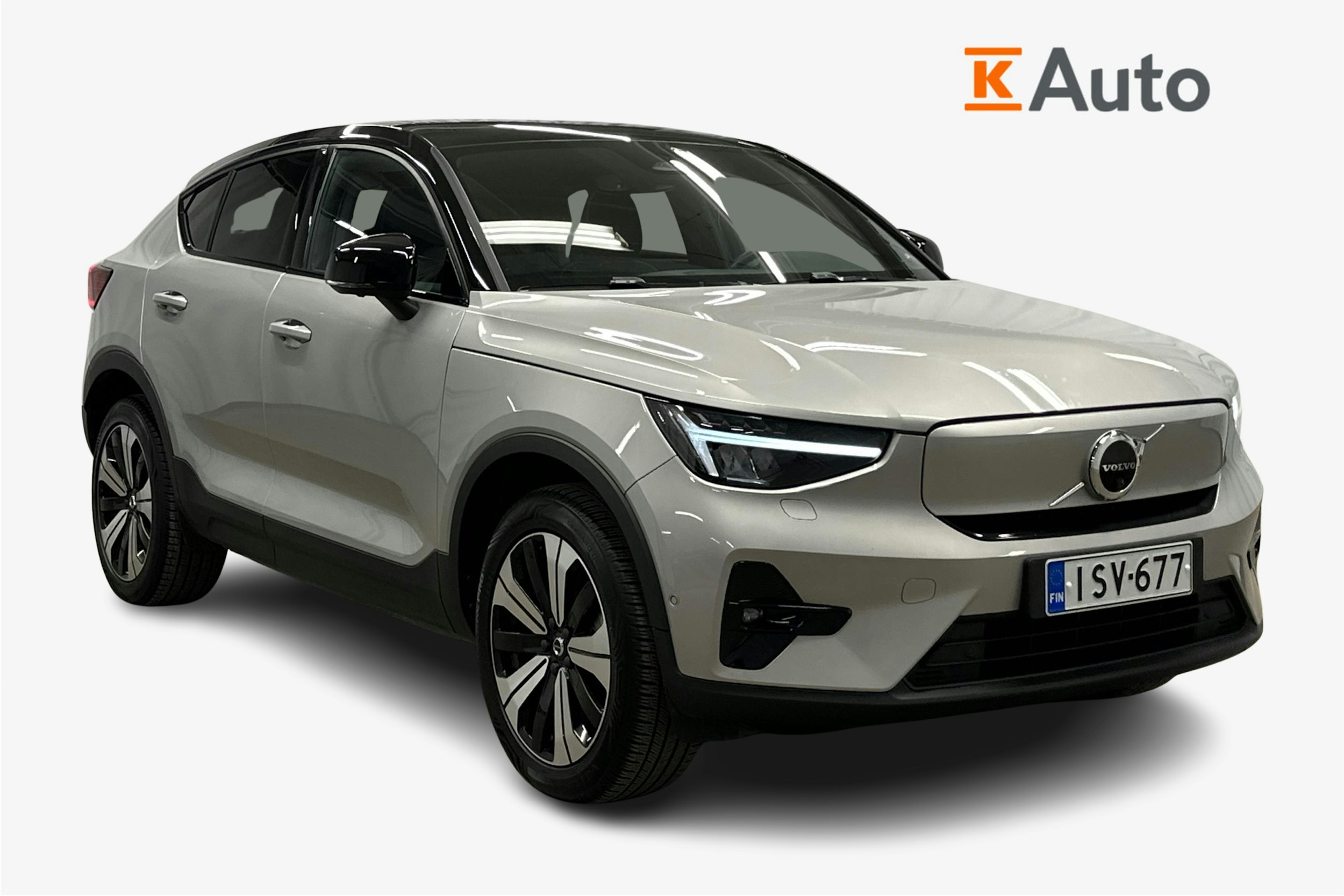 harmaa Volvo C40 2022 kuva 1.