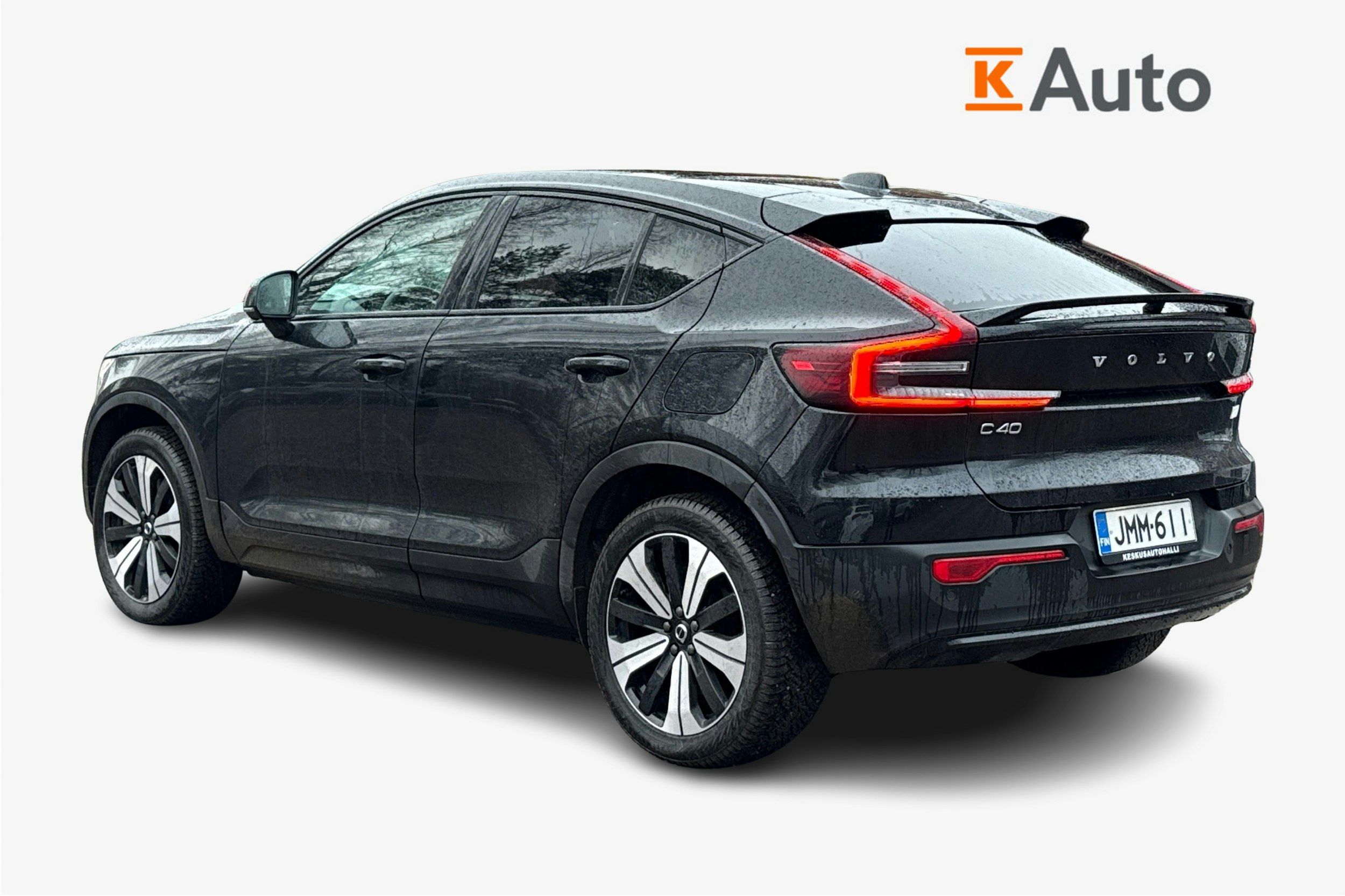 musta Volvo C40 2022 kuva 2.