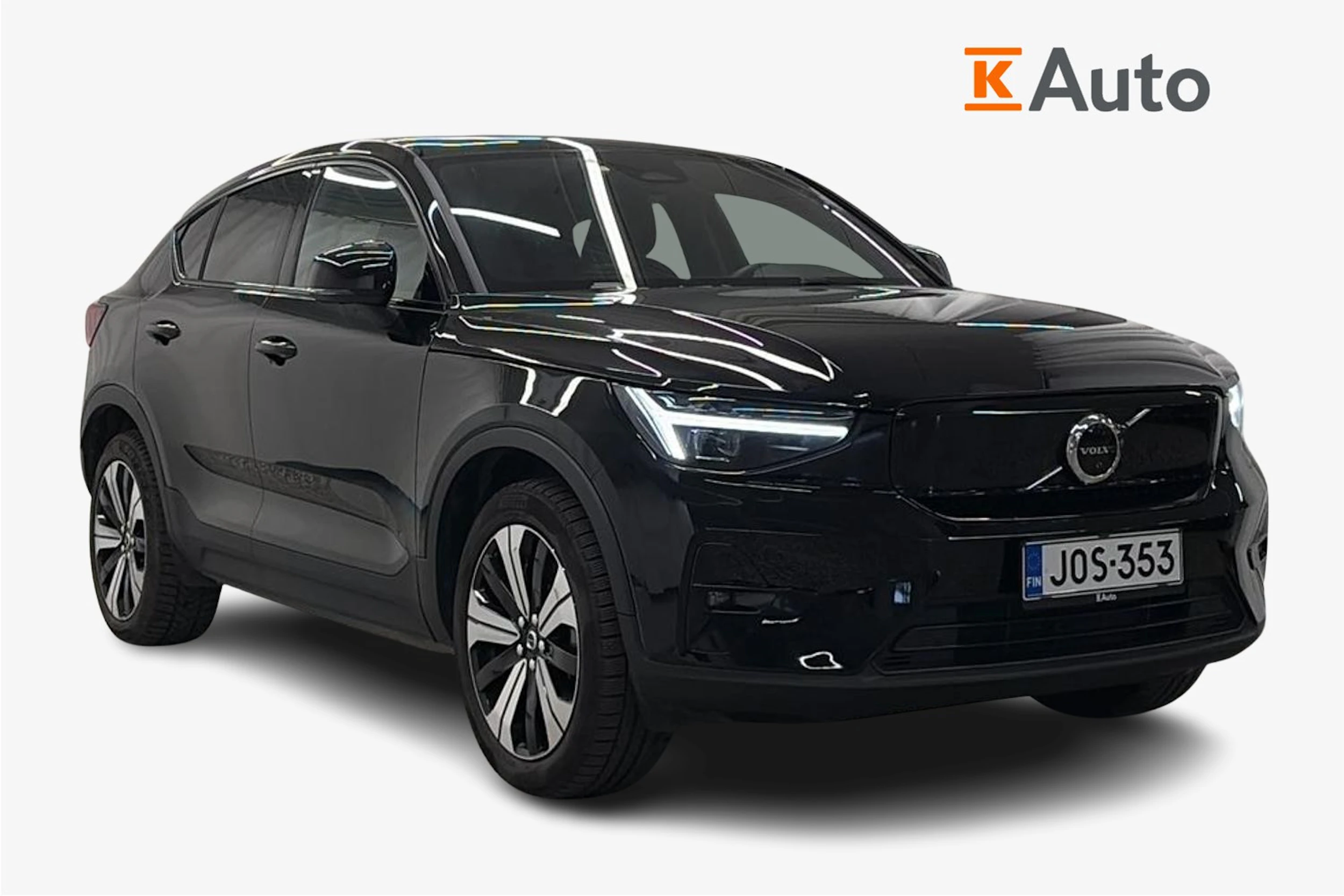 musta Volvo C40 2022 kuva 1.