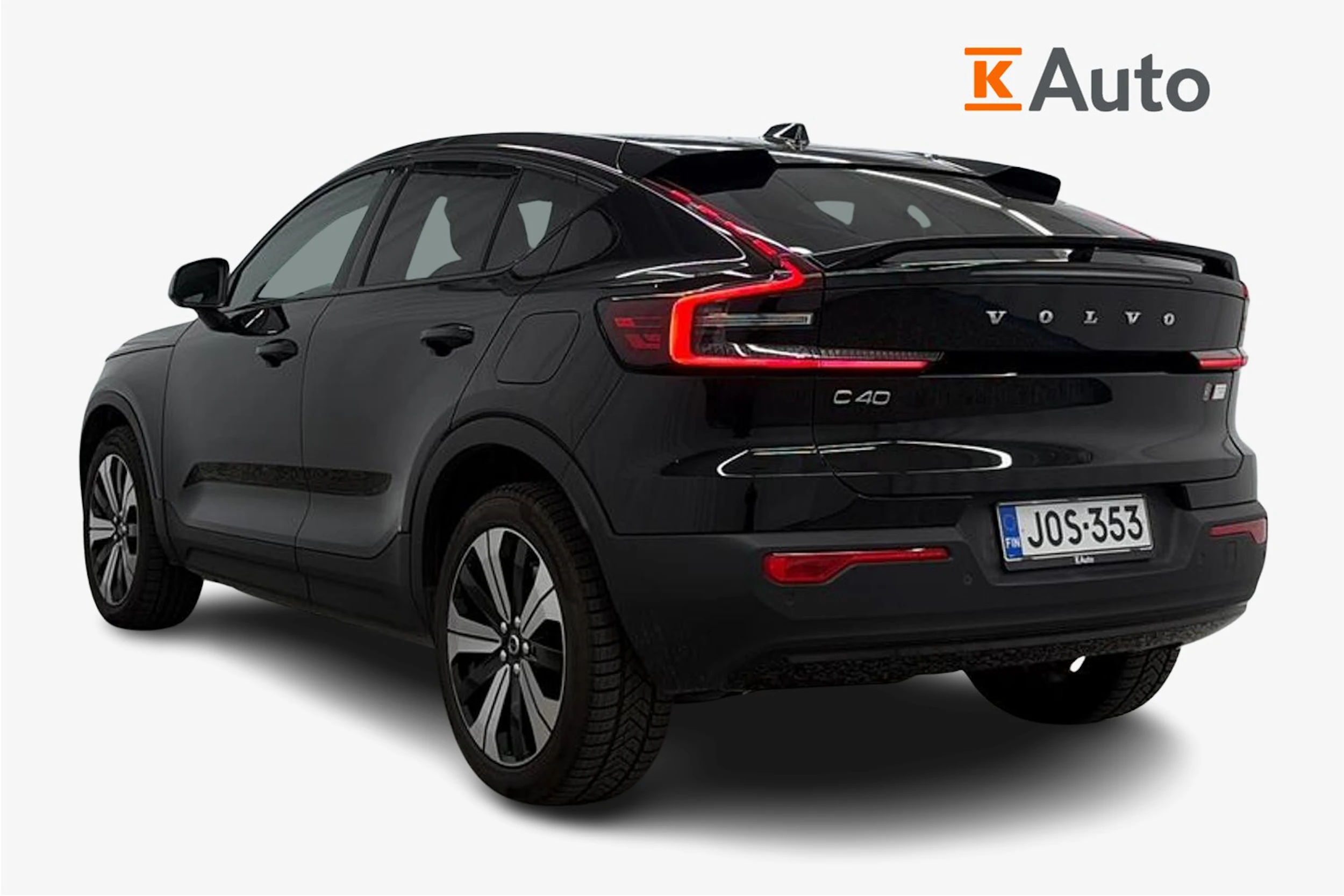 musta Volvo C40 2022 kuva 3.