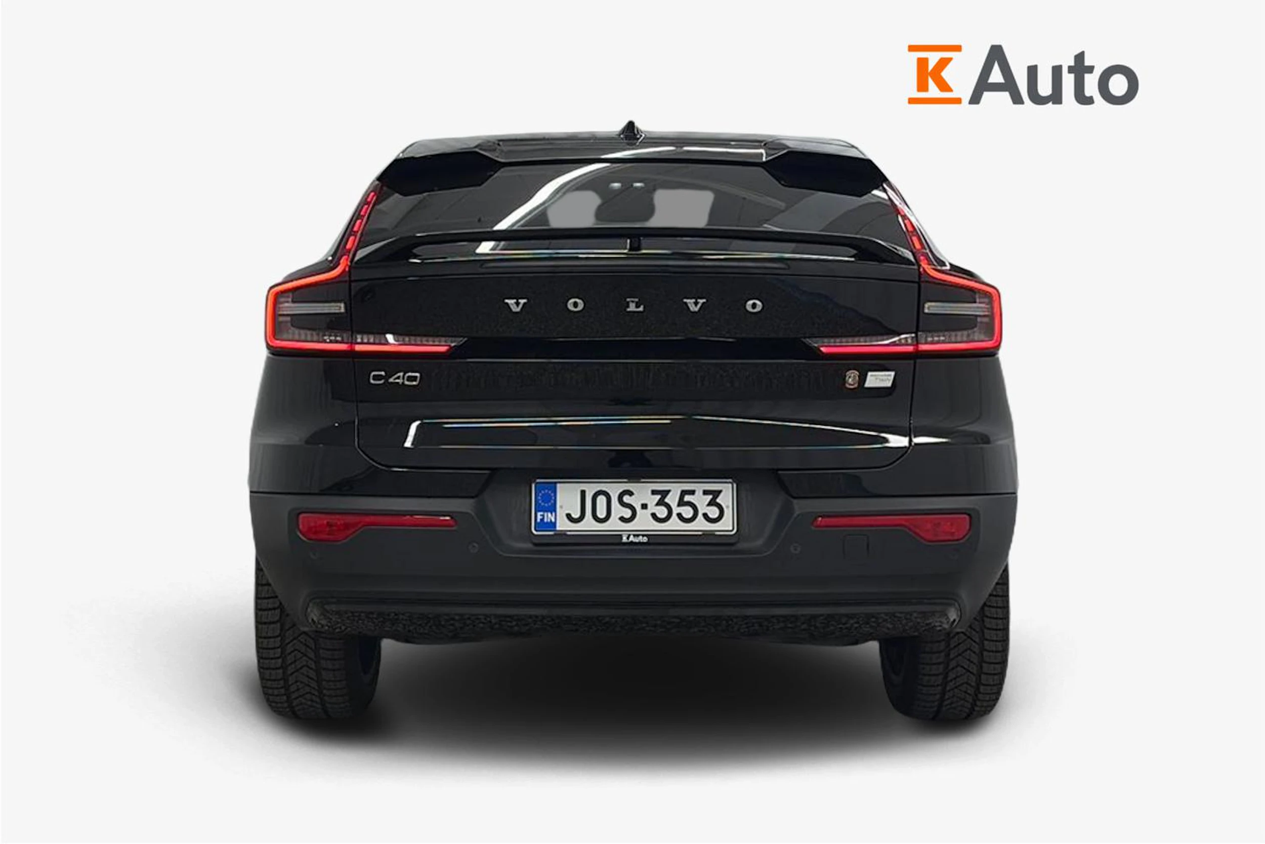musta Volvo C40 2022 kuva 4.