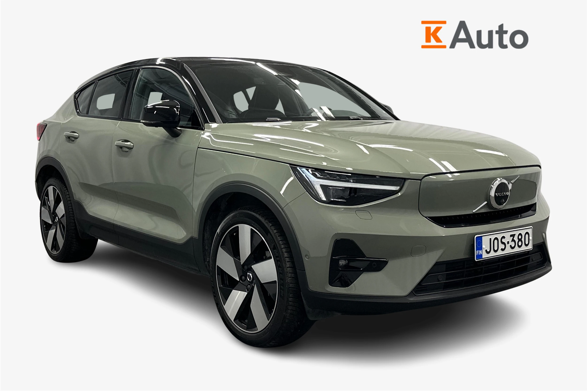 harmaa Volvo C40 2022 kuva 1.