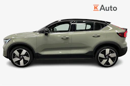 harmaa Volvo C40 2022 kuva 7.