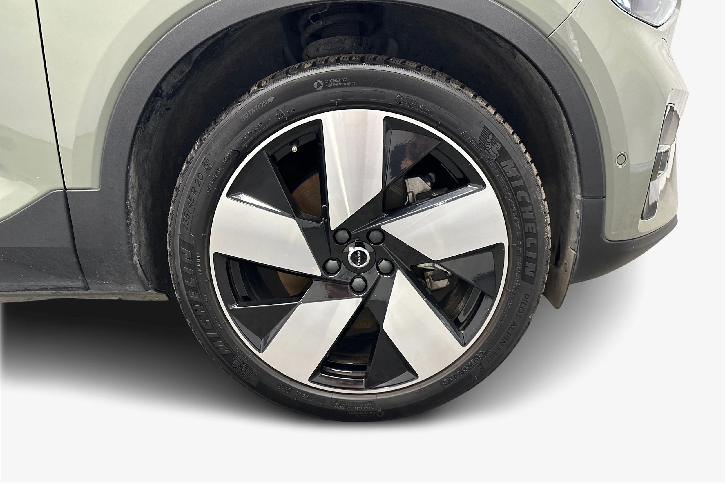harmaa Volvo C40 2022 kuva 12.