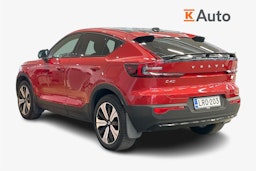 Punainen Volvo C40 2023 kuva 2.