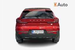 Punainen Volvo C40 2023 kuva 3.