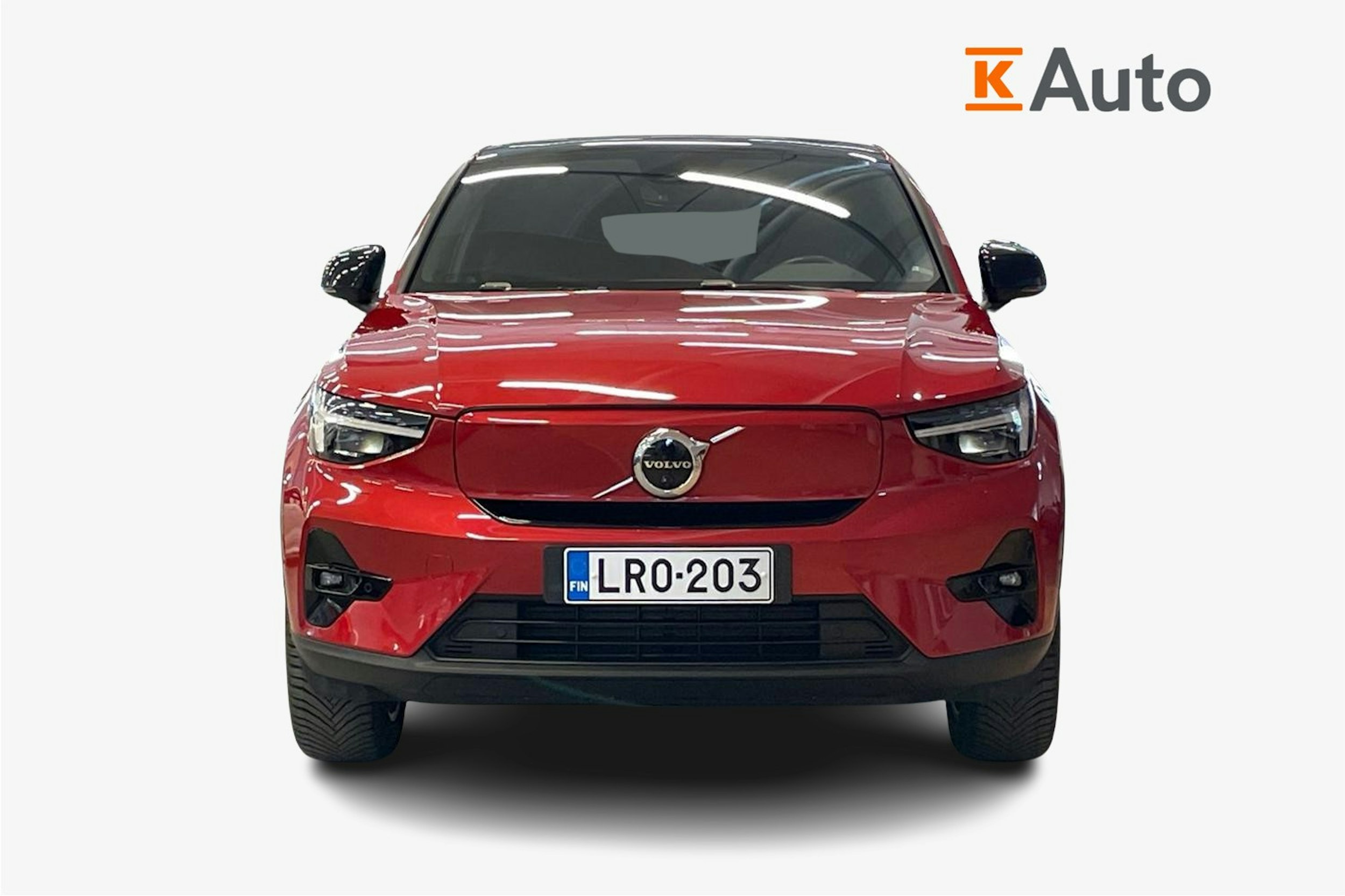 Punainen Volvo C40 2023 kuva 5.