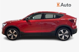 Punainen Volvo C40 2023 kuva 6.