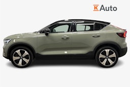 vihreä Volvo C40 2022 kuva 6.