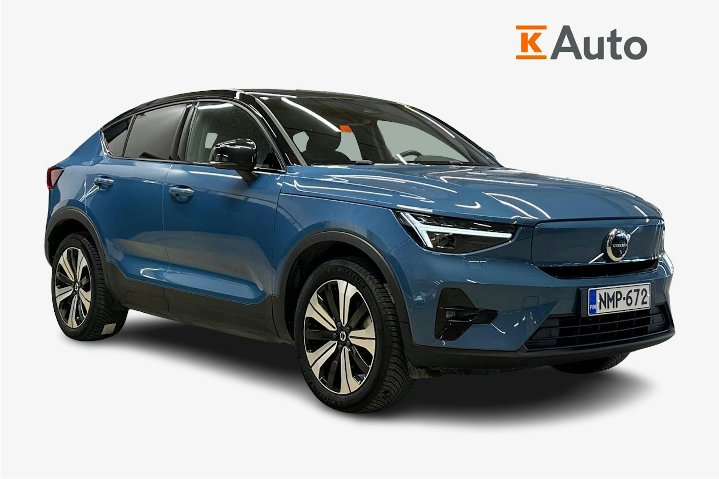 sininen Volvo C40 2022 kuva 1.