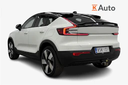 valkoinen Volvo C40 2022 kuva 3.