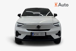 valkoinen Volvo C40 2022 kuva 5.
