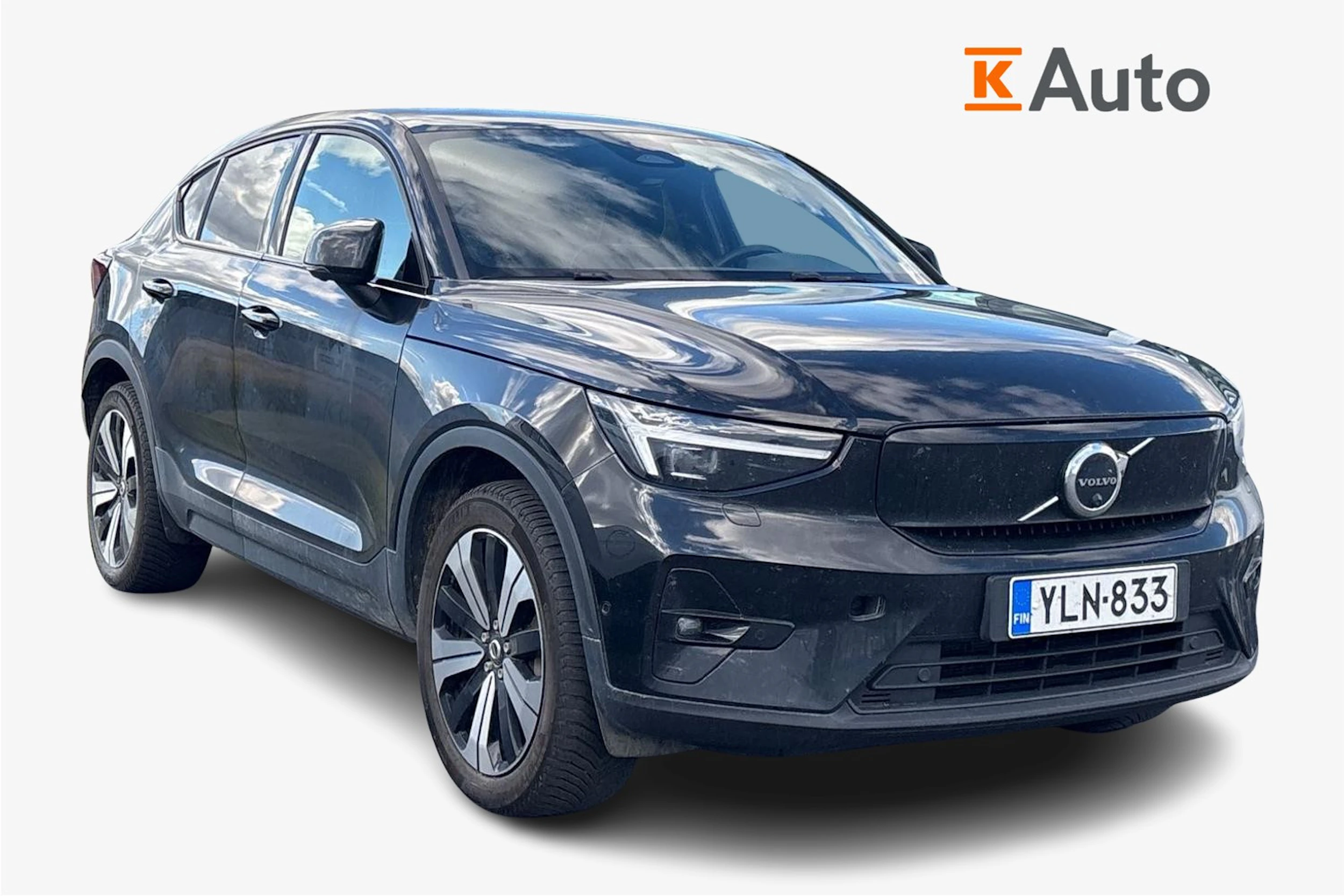 Musta Volvo C40 2022 kuva 1.