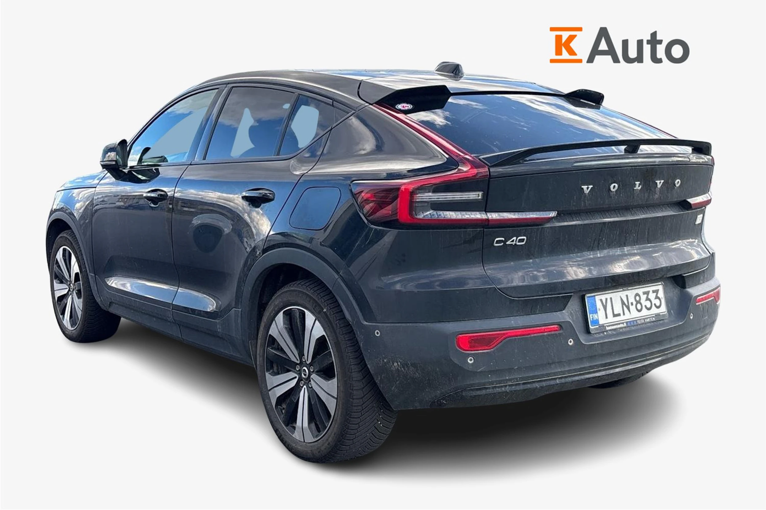 Musta Volvo C40 2022 kuva 2.