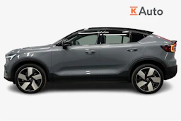 harmaa Volvo C40 2022 kuva 7.