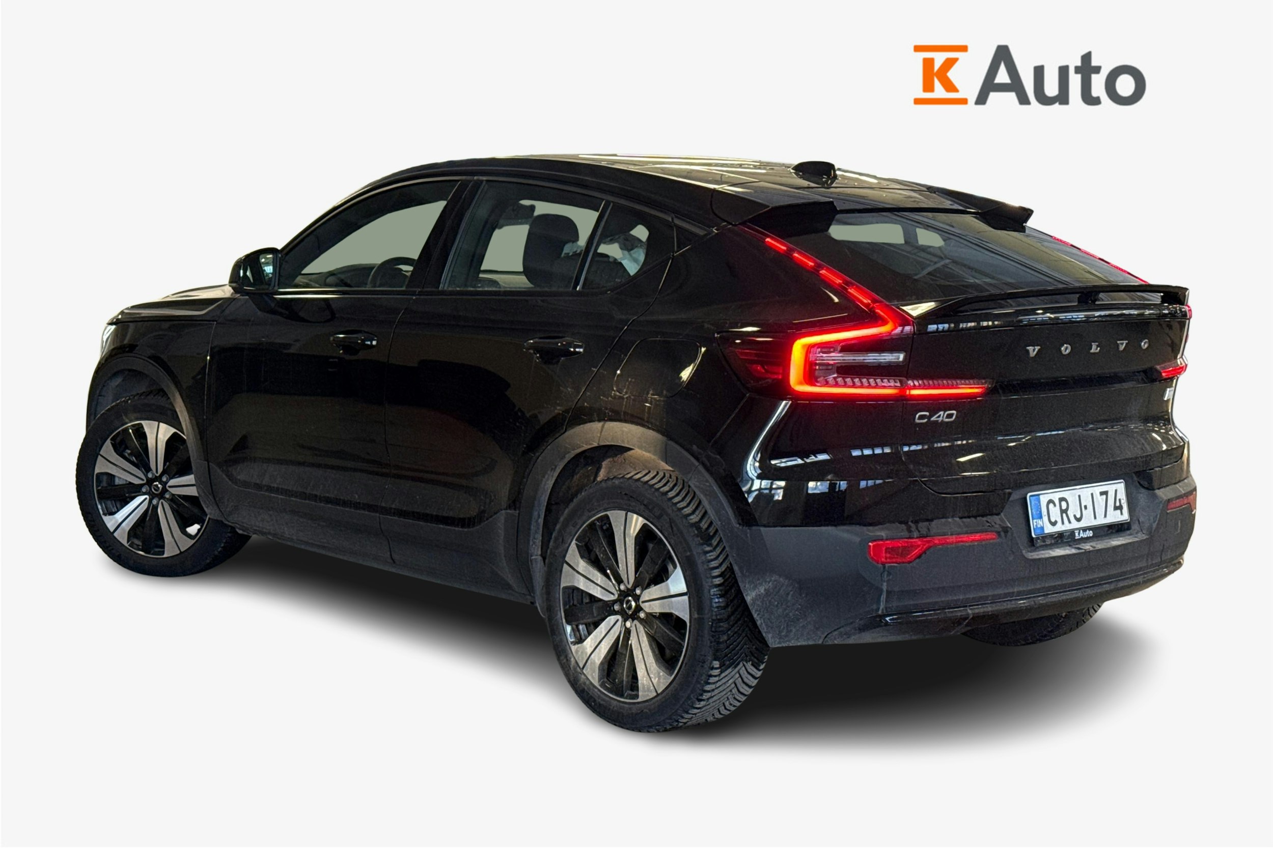 musta Volvo C40 2023 kuva 2.