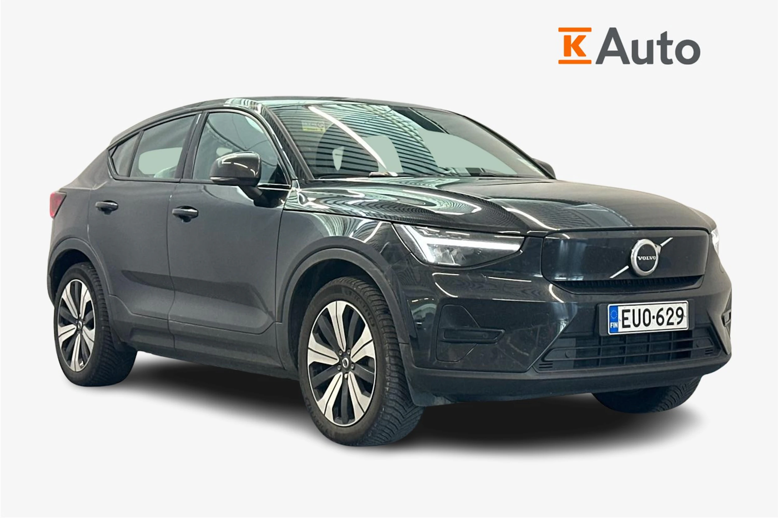 musta Volvo C40 2023 kuva 1.