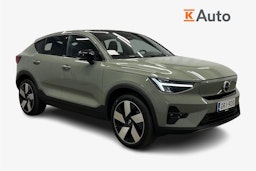 vihreä Volvo C40 2023 kuva 1.