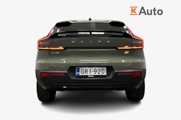 vihreä Volvo C40 2023 kuva 3.
