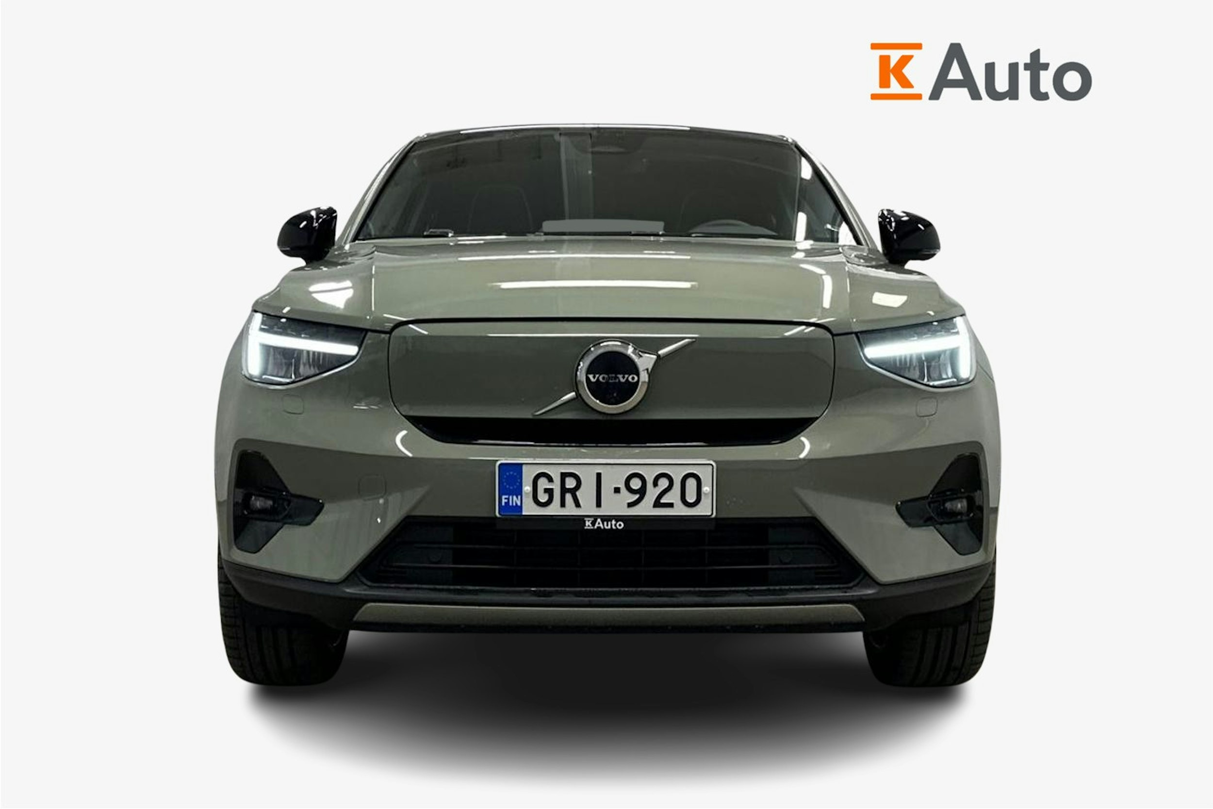 vihreä Volvo C40 2023 kuva 5.