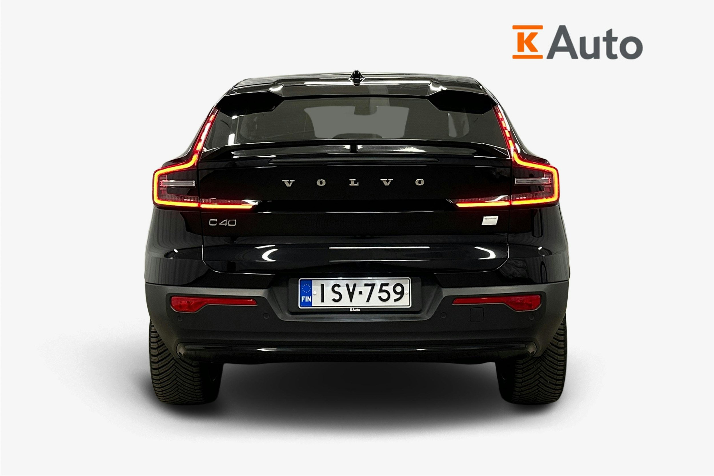 musta Volvo C40 2023 kuva 3.