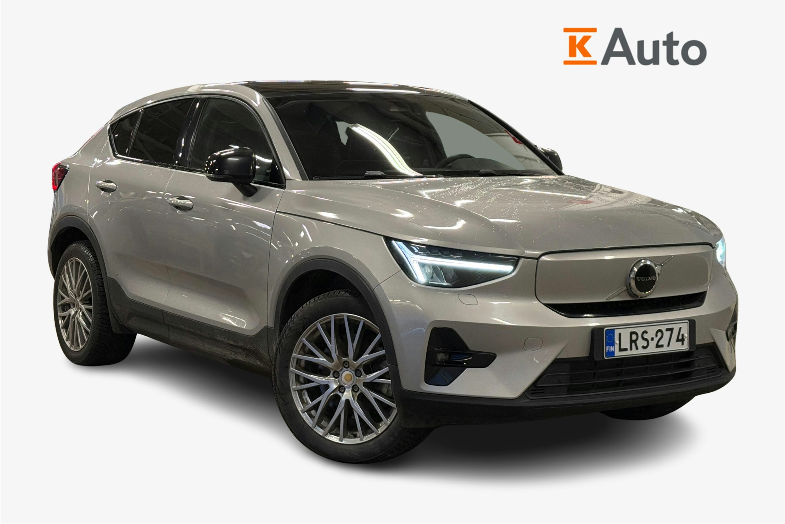 harmaa Volvo C40 2023 kuva 1.