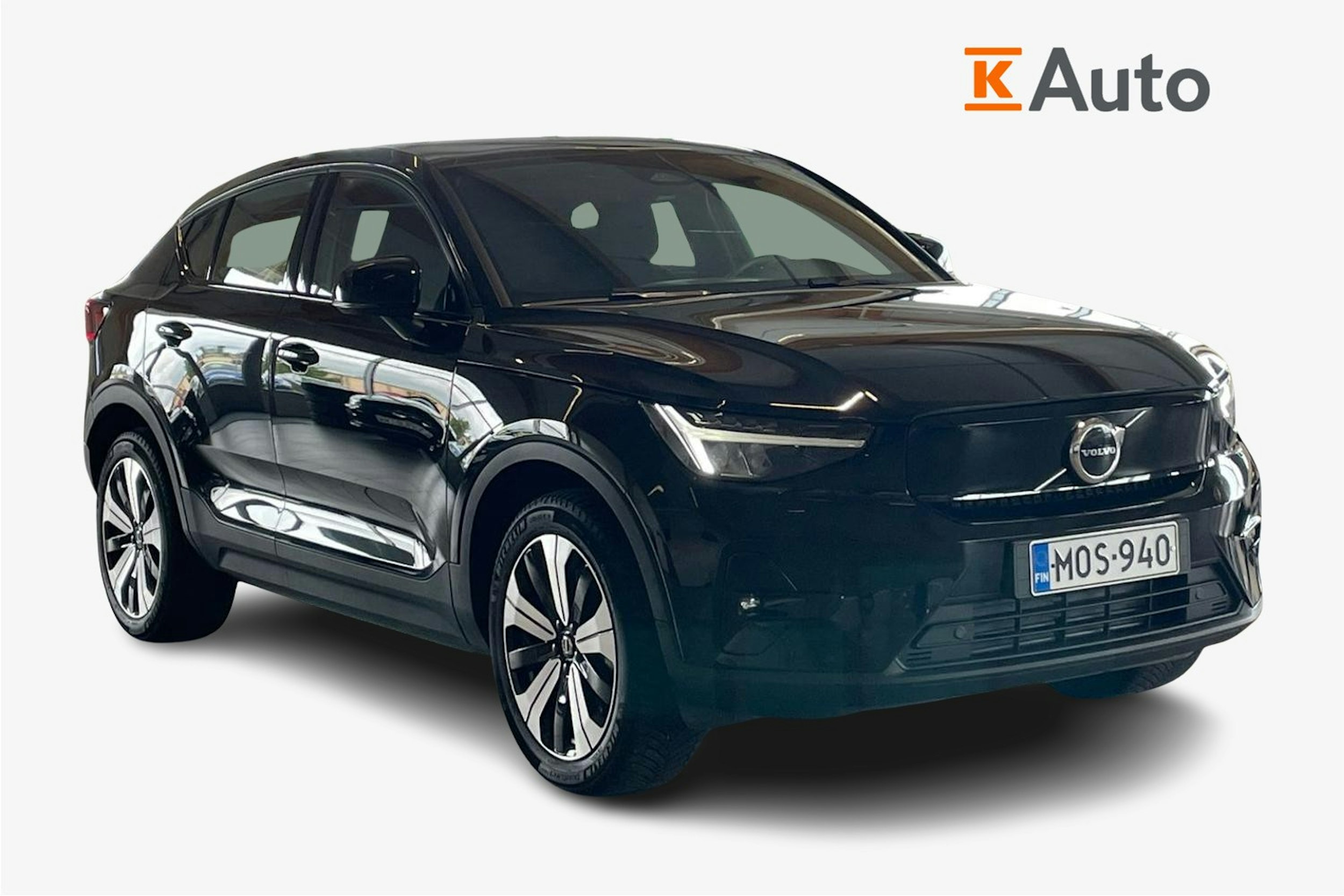 musta Volvo C40 2023 kuva 1.