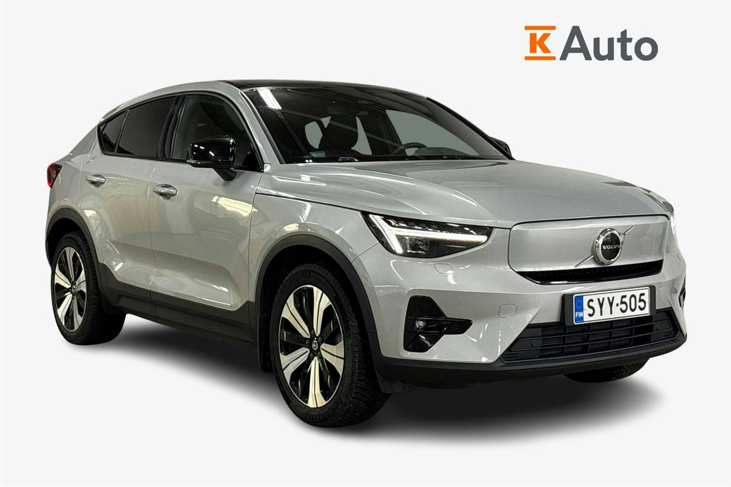 Harmaa Volvo C40 2023 kuva 1.