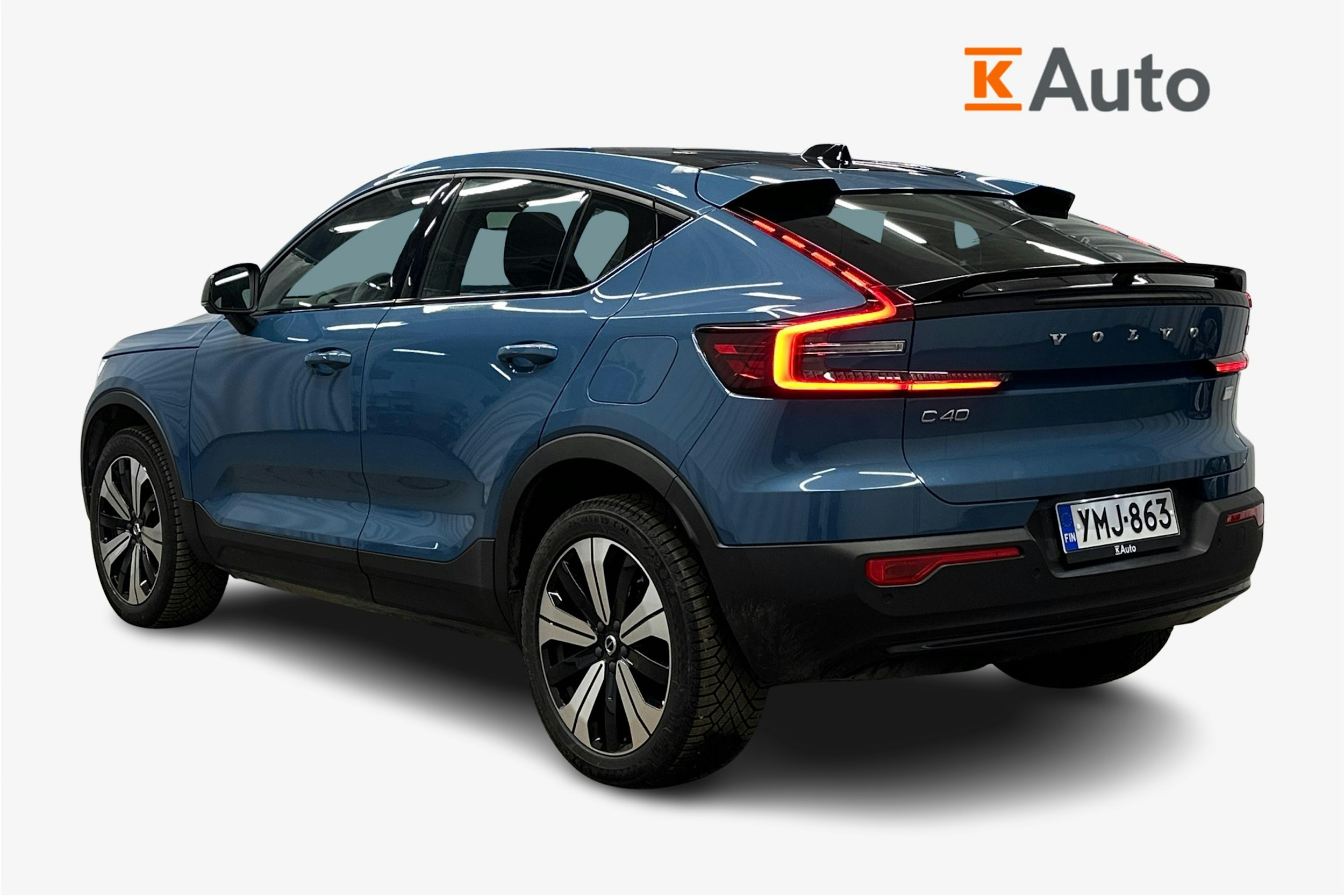 sininen Volvo C40 2023 kuva 2.