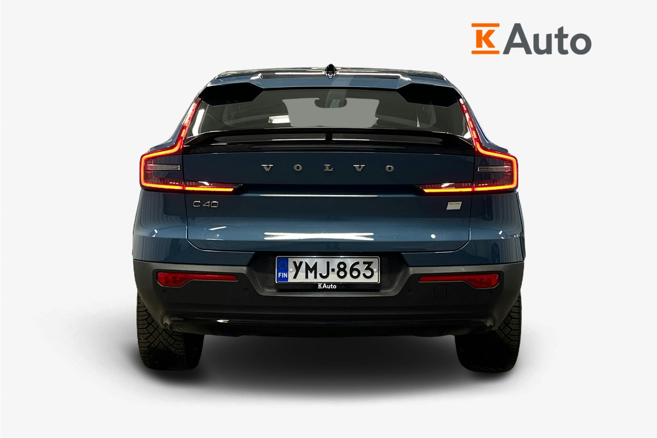 sininen Volvo C40 2023 kuva 3.