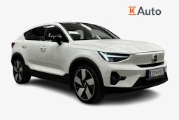 valkoinen Volvo C40 2023 kuva 1.