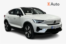 valkoinen Volvo C40 2023 kuva 1.